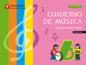 Cuaderno De Musica 6+Cd