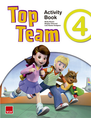 Top Team 4 Activity Book + Cd Stories And Songs