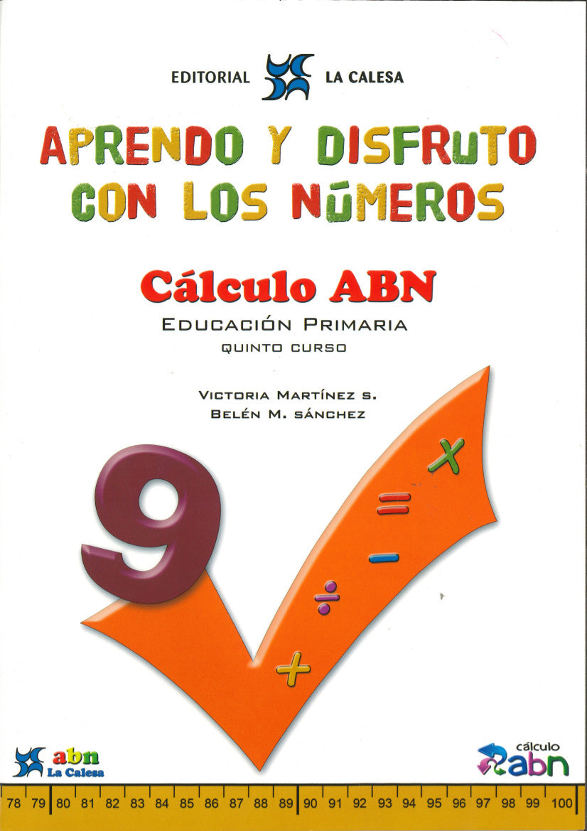 Aprendo Y Disfruto Con Los Numeros 9 (Abn)