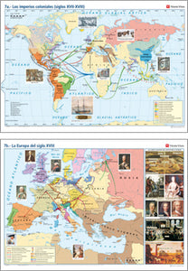 Mapa Mural Historico N-07 N/E