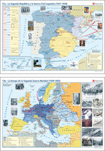 Mapa Mural Historico N-12 N/E