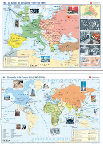 Mapa Mural Historico N-13 N/E
